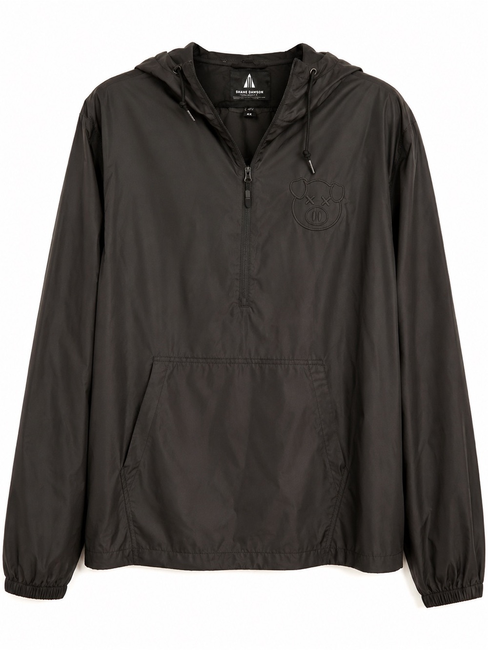 Shane Dawson Black Wind Breaker Lighweight - 2X
